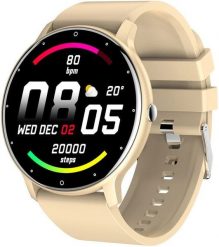 Smartwatch Gravity GT1-6 Beżowy (GT1-6). Brązowe zegarki smartwatch Gravity, bez wzorów. Za 118.29 zł.