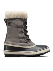Sorel Śniegowce Winter Carnival™ Wp 2084921052 Szary. Szare śniegowce damskie Sorel, ze skóry, bez zapięcia. Za 359.99 zł.