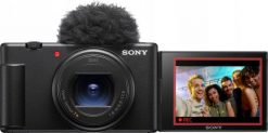 Aparat cyfrowy Sony ZV-1 II do videoblogów (ZV1M2BDI.EU). Aparaty kompaktowe SONY. Za 4,925.99 zł.