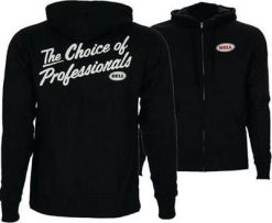 Bell Bluza męska Zip Hoodie Choice of Pros black r. XL. Czarne bluzy męskie BELL, m, bez wzorów, bez kaptura. Za 319.14 zł.