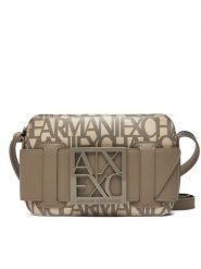Armani Exchange Torebka 942699 3F742 M1014 Beżowy. Brązowe listonoszki damskie Armani Exchange, bez wzorów, z materiału, bez dodatków. Za 469.99 zł.