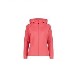 Bluza sportowa damska CMP 32C8386B614. Czerwone bluzy damskie CMP, m, bez wzorów, sportowe, bez ramiączek, z kapturem. Za 422.00 zł.