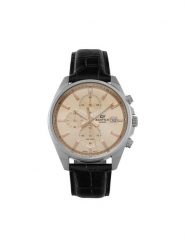 Casio Zegarek Edifice EFV-610EL-5AUEF Srebrny. Szare, analogowe zegarki męskie Casio, bez wzorów, srebrne. Za 469.99 zł.