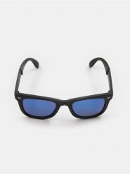 Składane okulary przeciwsłoneczne - czarny. Czarne okulary przeciwsłoneczne damskie Sinsay. W wyprzedaży za 15.99 zł.