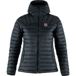 Kurtka turystyczna damska Fjallraven Expedition. Czarne kurtki sportowe damskie Fjällräven, m, bez wzorów, z materiału, bez ramiączek, bez kaptura, trekkingowe. Za 841.49 zł.