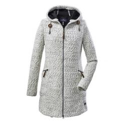 Parka dla kobiet G.I.G.A. DX Roshana. Białe parki damskie KILLTEC, na jesień, bez wzorów, bez kaptura. Za 599.60 zł.
