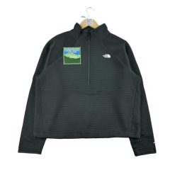 Second life - The North Face Sweter damski Dotknit Thermal 1/4 Zip - Jak nowy. Czarne swetry nierozpinane damskie The North Face, l, bez wzorów, klasyczne, bez kołnierzyka, bez ramiączek. Za 149.06 zł.