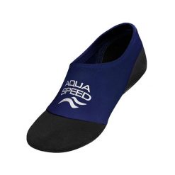 Aqua Speed - Skarpety pływackie unisex lekkie antypoślizgowe do basenu. Czarne skarpety męskie Aqua-Speed, bez wzorów, z materiału. Za 41.99 zł.