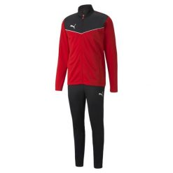 Dres Puma Individual Rise, Mężczyźni. Czarne komplety dresowe męskie Puma, m, bez wzorów, z dresówki. Za 490.00 zł.