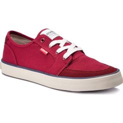 Tenisówki LEVI'S - 229805-733-86 Medium Red. Czerwone trampki męskie Levi's®, bez wzorów, z gumy, eleganckie, bez zapięcia. W wyprzedaży za 169.00 zł.