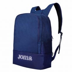 Plecak sportowy Joma Estadio III granatowy. Niebieskie plecaki męskie Joma, bez wzorów, sportowe. Za 69.99 zł.