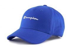 Czapka z daszkiem Champion Baseball. Niebieskie czapki damskie Champion, bez wzorów, z bawełny, klasyczne. Za 59.00 zł.