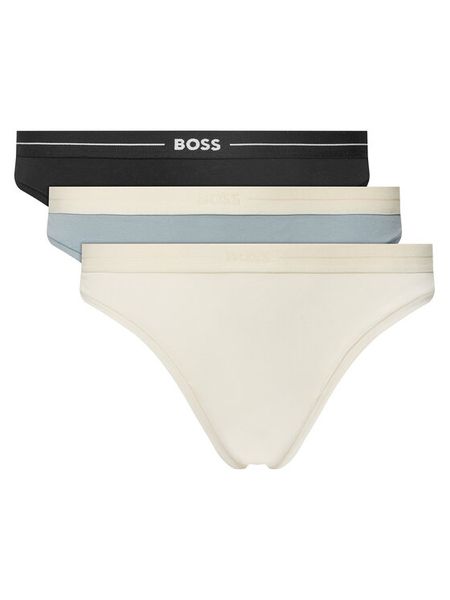 BOSS Komplet stringów 50510030 Kolorowy. Majtki damskie Boss, z bawełny. Za 129.99 zł.