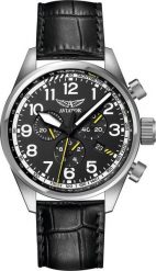 Zegarek Aviator Zegarek męski Aviator V.2.25.0.169.4 czarny. Czarne zegarki męskie AVIATOR, bez wzorów. Za 2,350.00 zł.