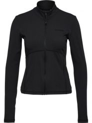 Damska bluza dresowa zapinana na zamek Hummel Prima. Czarne bluzy damskie Hummel, xs, bez wzorów, z dresówki, bez ramiączek, bez kaptura. Za 312.20 zł.