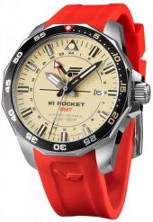 Zegarek męski Vostok Europe NH34-225A713SR czerwony. Czerwone zegarki męskie Vostok Europe, bez wzorów. Za 3,040.93 zł.