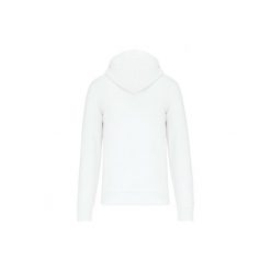 Ekologiczna rozpinana bluza z kapturem Kariban. Białe bluzy męskie KARIBAN, m, bez wzorów, z kapturem. Za 188.00 zł.