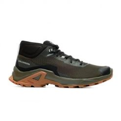 Buty trekkingowe męskie Salomon X Reveal Chukka Cswp 2. Zielone trekkingi męskie Salomon, z materiału, bez zapięcia. Za 597.00 zł.
