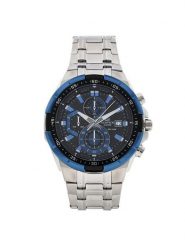 Casio Zegarek Edifice EFR-539D-1A2VUEF Srebrny. Szare zegarki męskie Casio, bez wzorów, srebrne. Za 579.99 zł.