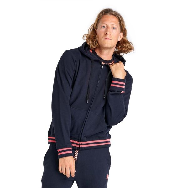 Welcome Back Męski dres z kapturem i zamkiem. Czarne komplety dresowe męskie LEONE 1947 APPAREL, l, bez wzorów, z dresówki. W wyprzedaży za 249.40 zł.