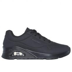 Buty do chodzenia damskie Skechers 108021ECBLK. Czarne obuwie sportowe damskie Skechers, bez wzorów, z materiału, bez zapięcia, trekkingowe. Za 539.00 zł.