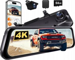 Wideorejestrator Dod Tech WOLFBOX G850 PRO lustrzana kamera samochodowa 12'' 4k 64 GB GPS WiFi. Wideorejestratory Dod Tech. Za 1,099.00 zł.