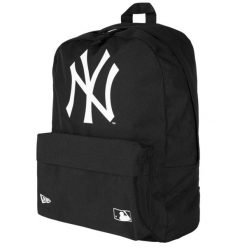Plecak MLB Everyday. Czarne plecaki męskie New Era, bez wzorów, z materiału. Za 139.99 zł.
