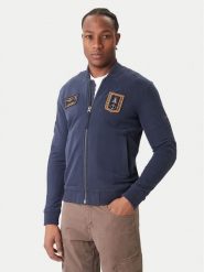 Aeronautica Militare Bluza 252FE2071UF00669 Granatowy Regular Fit. Niebieskie bluzy męskie Aeronautica Militare, m, bez wzorów, z bawełny, bez ramiączek, bez kaptura. Za 989.99 zł.