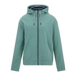 Bluza damska z kapturem Regatta Bayletta. Zielone bluzy damskie Regatta, bez wzorów, z materiału, bez ramiączek, z kapturem. Za 265.00 zł.