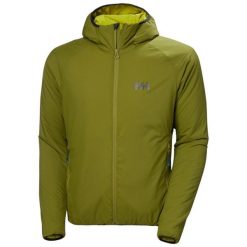 Kurtka ocieplana z kapturem Helly Hansen Verglas. Zielone kurtki męskie Helly Hansen, m, bez wzorów, z kapturem. Za 807.00 zł.
