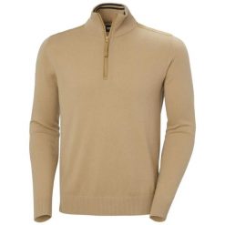 Sweter 1/2 zip Helly Hansen Afton. Czarne swetry męskie Helly Hansen, xl, bez wzorów, z materiału, wakacyjne, bez kołnierzyka, bez ramiączek. Za 631.50 zł.