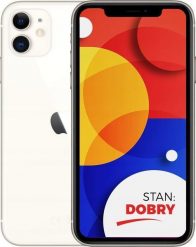 Smartfon Apple APPLE IPHONE 11 64GB WHITE | STAN DOBRY. Białe smartfony Apple. Za 999.00 zł.
