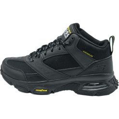 Buty trekkingowe męskie Skechers Skechair Envoy Bulldozer. Czarne buty zimowe męskie Skechers, bez wzorów, z gumy, bez obcasa, bez zapięcia. Za 339.00 zł.