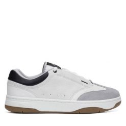 Buty do koszykówki SHAQ. Białe buty sportowe męskie Shaq, bez wzorów, bez zapięcia, do koszykówki. Za 249.99 zł.