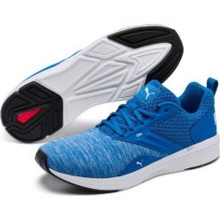 Puma NRGY Comet Indigo Bunting White 44,5. Białe buty sportowe męskie Puma, bez wzorów, z materiału, bez zapięcia, do biegania. W wyprzedaży za 215.00 zł.