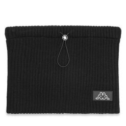 Komin Kappa. Czarne szaliki męskie Kappa, bez wzorów. Za 59.99 zł.