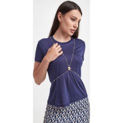 T-shirt ELISABETTA FRANCHI. T-shirty damskie Elisabetta Franchi, bez wzorów, bez kołnierzyka, bez ramiączek. W wyprzedaży za 553.77 zł.