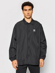 Adidas Kurtka przejściowa adicolor Classics Trefoil H09129 Czarny Loose Fit. Czarne kurtki męskie Adidas, m, bez wzorów, z syntetyku, bez kaptura. Za 399.99 zł.