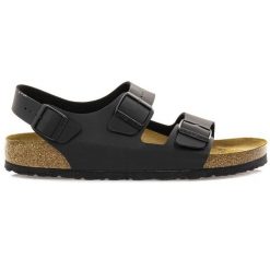Sandały unisex Birkenstock Milano BS (0034793). Czarne sandały męskie Birkenstock, bez wzorów, młodzieżowe, bez zapięcia. Za 349.99 zł.