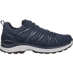 Buty trekkingowe męskie Lowa Innox Evo Ii Gtx. Niebieskie trekkingi męskie Lowa, z materiału, bez zapięcia. Za 790.95 zł.