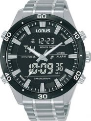 Zegarek Lorus Zegarek Lorus RW649AX9 Analogowo-Cyfrowy męski. Analogowe zegarki męskie Lorus, bez wzorów. Za 399.00 zł.