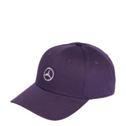 Czapka Mercedes - AMG Petronas Formula One Team Fan Cotton. Fioletowe czapki damskie Adidas, bez wzorów, z materiału. W wyprzedaży za 149.25 zł.