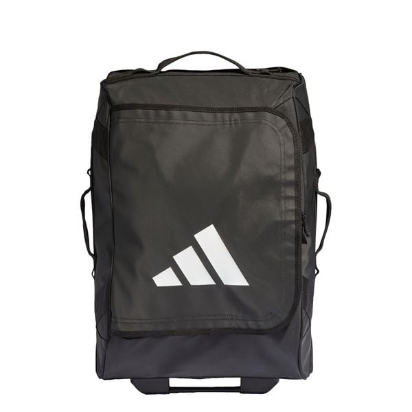 Mała torba podróżna na kółkach. Białe torby podróżne damskie Adidas, bez wzorów, z materiału, duże. Za 899.00 zł.