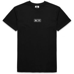 Koszulka Kappa Authentic Nuria. Czarne koszulki sportowe męskie Kappa, m, bez wzorów, bez ramiączek. Za 256.50 zł.