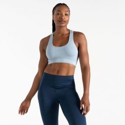 Stanik sportowy damski Don't Sweat It. Niebieskie bielizna sportowa damska Dare 2B, m, bez wzorów. W wyprzedaży za 49.99 zł.