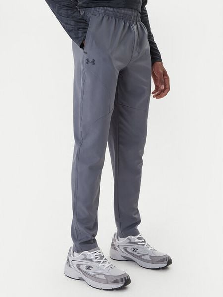 Under Armour Spodnie dresowe Unstoppable 6003861 Szary Loose Fit. Szare spodnie sportowe męskie Under Armour, m, bez wzorów, z dresówki. Za 299.99 zł.