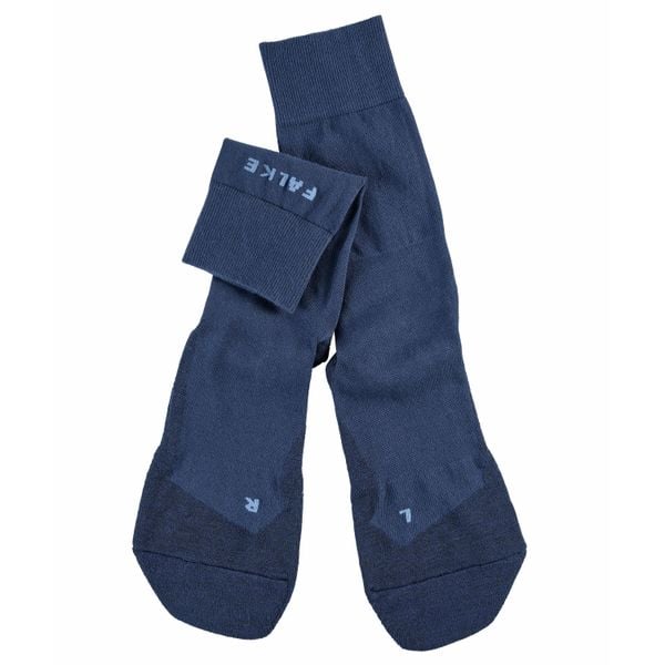 Skarpetki Falke GO2. Niebieskie skarpety męskie Falke, bez wzorów, z bawełny. Za 139.50 zł.