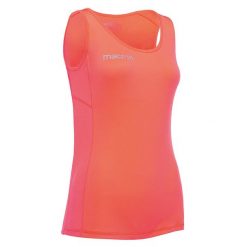 Damski tank top Macron Felicia. Brązowe topy damskie Macron, bez wzorów, bez kołnierzyka, bez ramiączek. Za 190.50 zł.