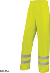 Delta Plus 900PANHV - SPODNIE OSTRZEGAWCZY PRZECIWDESZCZOWY Z POLIESTRU POWLEKANEGO ZEWNĘTRZNA PU - pomarańczowy fluo M. Brązowe spodnie sportowe męskie DELTA PLUS, m, bez wzorów, narciarskie. Za 140.84 zł.
