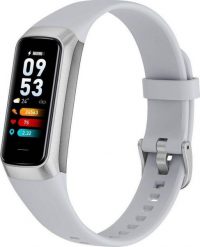 Smartband Rubicon SmartWatch Rubicon RNCF05 srebrny. Szare smartbandy Rubicon, bez wzorów. Za 103.57 zł.